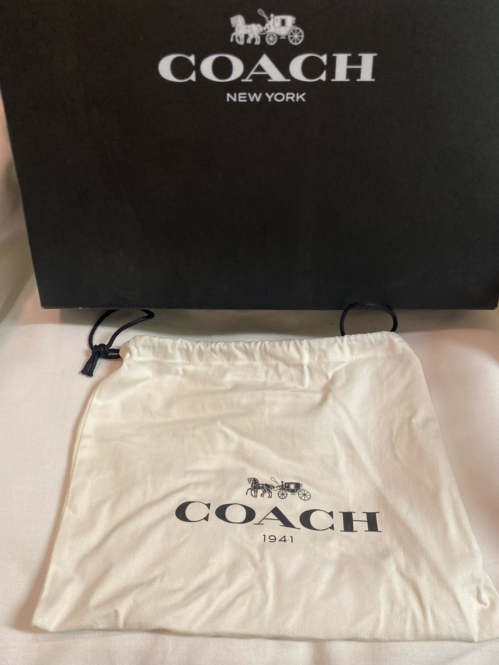 Small Coach Dust Bag